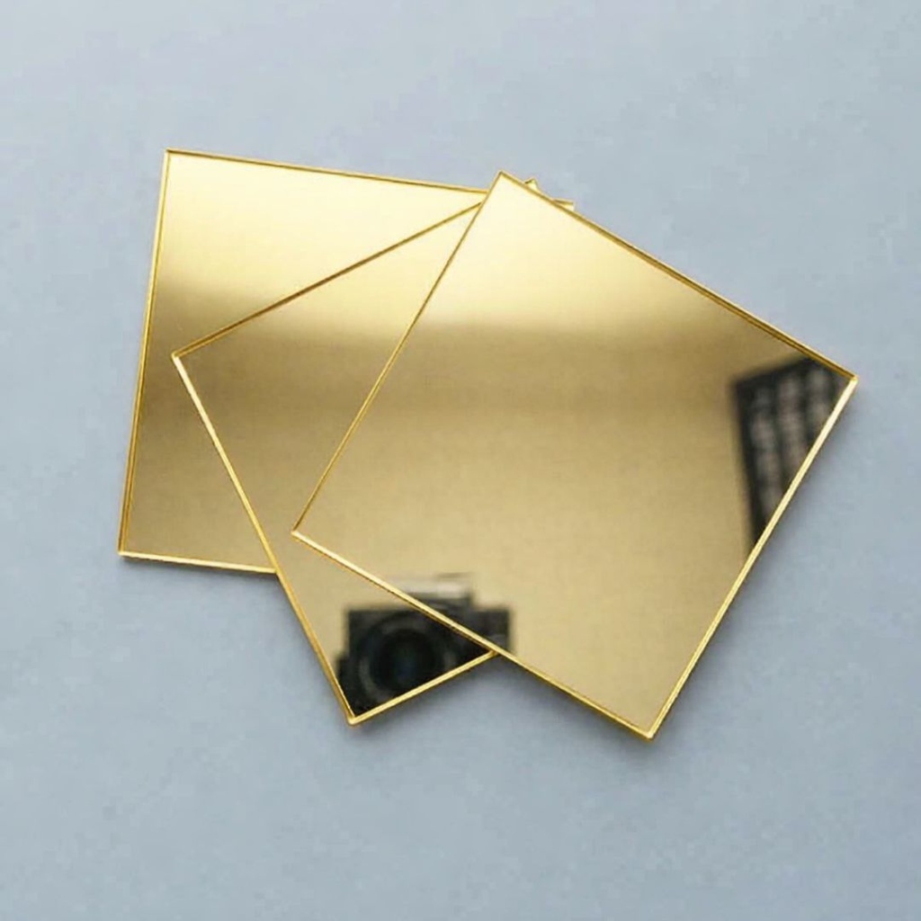 Planchas de acrílico espejo ORO