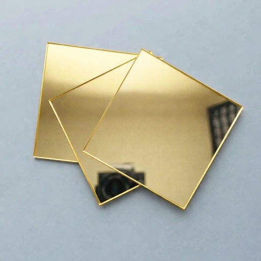 Planchas de acrílico espejo ORO